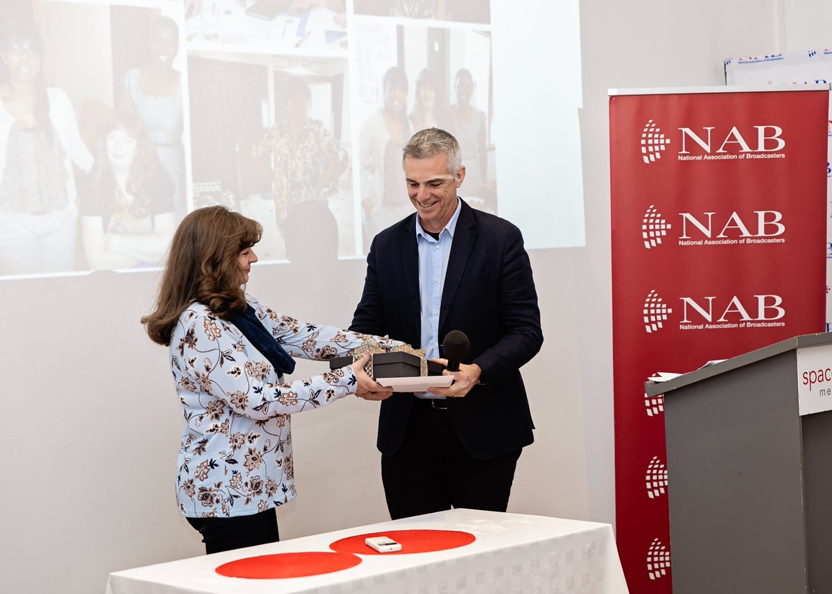 NAB_SouthAfrica's tweet photo. 🧵Last Month, the NAB held its 33rd AGM and reflected on 2024 as a year of progress and continued commitment to a sustainable and inclusive broadcasting sector. https://t.co/U0eEHPniVs