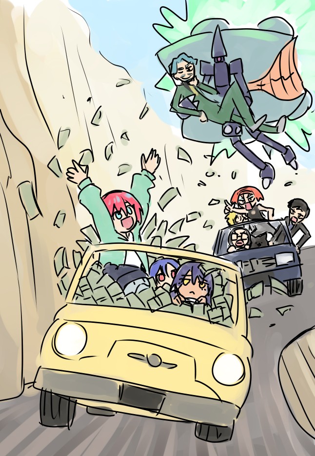 今日カリ城やるんか
ジークアクス７話見た後に描いたカリ城パロ貼っとこ