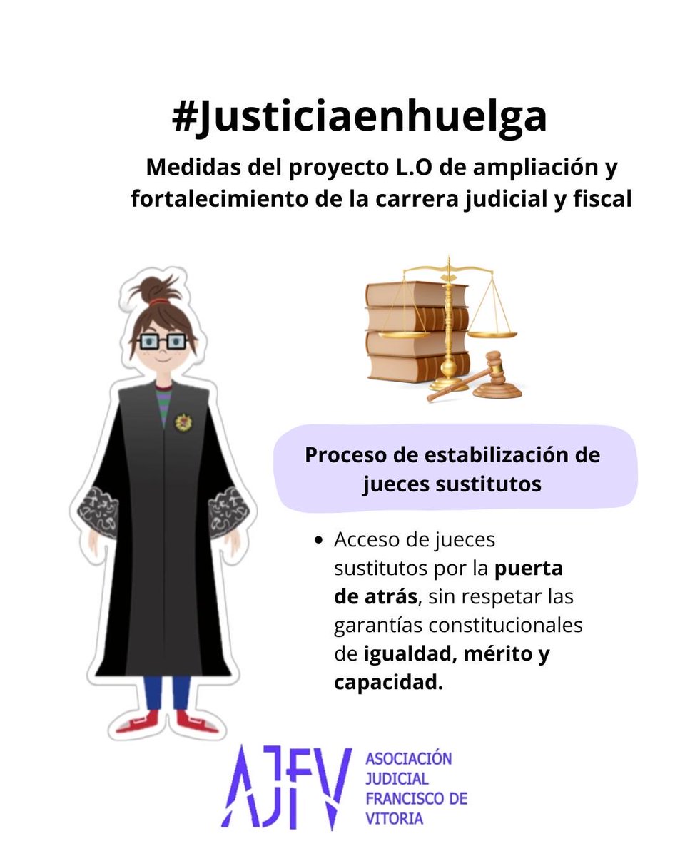 ⁦<a href="/JuecesAJFV/">AJFV Jueces</a>⁩ #Justiciaenhuelga