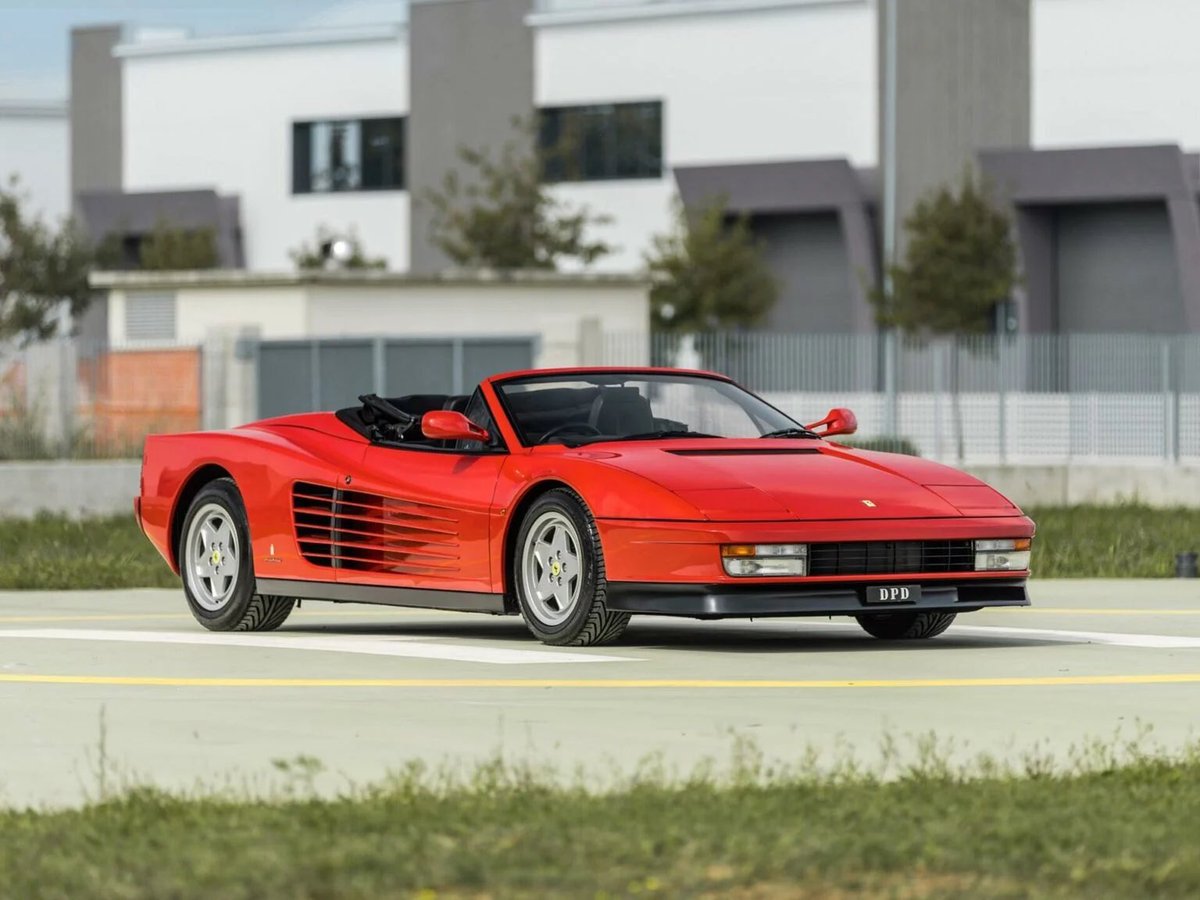 autotrekkin's tweet photo. #FerrariFriday — because some shapes never go out of style.
What’s your all-time favourite Prancing Horse?
The Sultan Of Brunei’s Ferrari Testarossa “Pininfarina Spider”?
#Autotrekkin #FerrariFriday #V12Heaven #ItalianIcons #CarCulture https://t.co/oR2efb5dMl