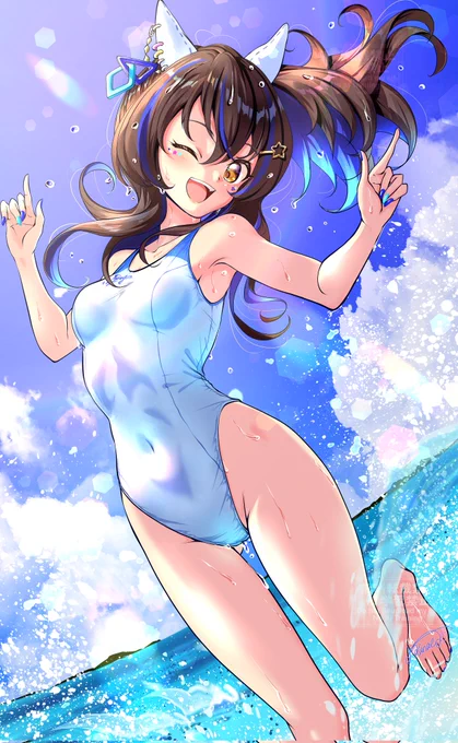 水着ダイタクヘリオス!