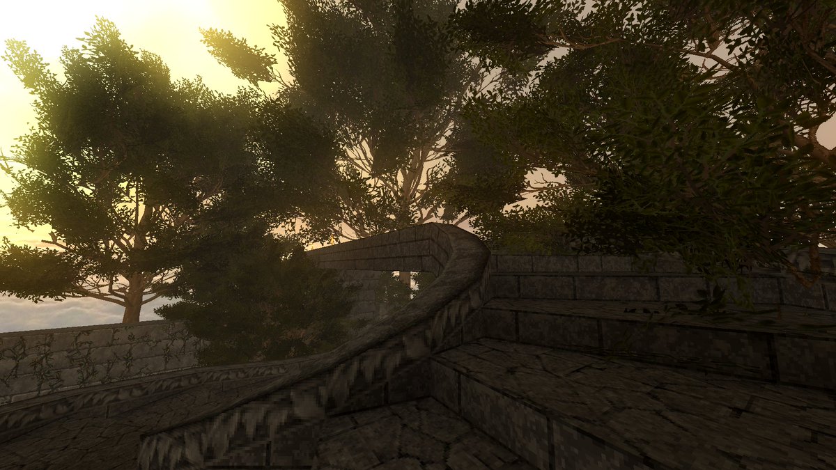 serious_mud's tweet photo. Did something with slopped 3D floors and models. #gamedev #leveldesign #mapping #doom #gzdoom #WIP #modding #doommodding https://t.co/NX5s91u79U