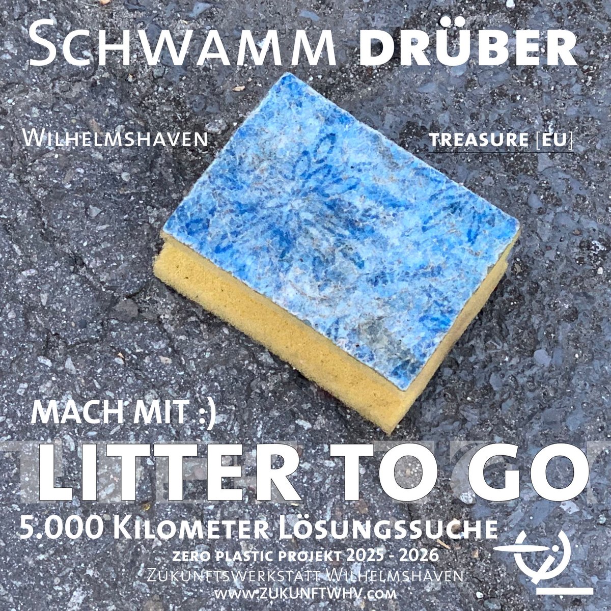 LITTER TO GO | Schwamm drüber
Unterstütze uns: 
tinyurl.com/2y7vpw9j

Fundstück | Wilhelmshaven | Kieler Strasse

Unterstütze uns: 
tinyurl.com/2y7vpw9j

Werde Teil der Lösung
tinyurl.com/278ns96r

zukunftwhv.com 
#zukunftwhv
<a href="/zukunftwhv/">Zukunftwerkstatt Wilhelmshaven</a>