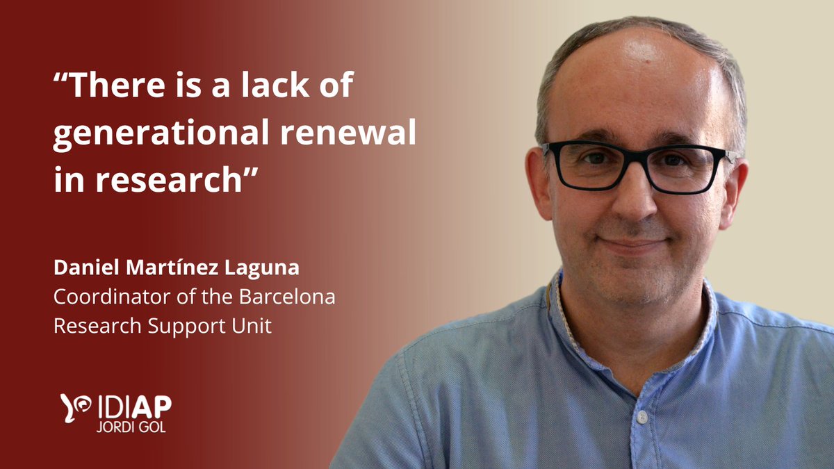 🙋‍♀️"There is a lack of generational renewal in research"

We spoke with Daniel Martínez Laguna, the new coordinator of the Barcelona Research Unit (#USRBarcelona), who calls for efforts to stimulate curiosity and critical thinking among primary care professionals.

👉Read the full