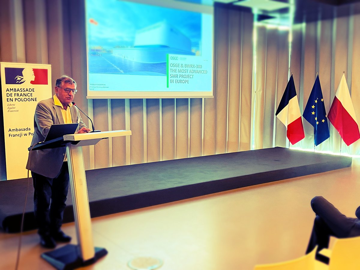 ORLEN Synthos Green Energy (@orlen_synthos) on Twitter photo #BWRX300 od <a href="/gvhnuclear/">GE Vernova Hitachi Nuclear Energy</a> to projekt 🇺🇸, ale budowa w 🇵🇱 opiera się na 🇪🇺 łańcuchu dostaw. 🇫🇷 z 56 reaktorami może wesprzeć rozwój floty <a href="/ORLEN_Synthos/">ORLEN Synthos Green Energy</a>. Już pracujemy przy projekcie <a href="/opg/">Ontario Power Gen</a> w 🇨🇦– mówił Doradca Zarządu #OSGE Wacław Gudowski na spotkaniu <a href="/businessfrance/">Business France</a> w <a href="/Amb_Francji/">La France en Pologne 🇫🇷🇪🇺</a> #BWRX300 od <a href="/gvhnuclear/">GE Vernova Hitachi Nuclear Energy</a> to projekt 🇺🇸, ale budowa w 🇵🇱 opiera się na 🇪🇺 łańcuchu dostaw. 🇫🇷 z 56 reaktorami może wesprzeć rozwój floty <a href="/ORLEN_Synthos/">ORLEN Synthos Green Energy</a>. Już pracujemy przy projekcie <a href="/opg/">Ontario Power Gen</a> w 🇨🇦– mówił Doradca Zarządu #OSGE Wacław Gudowski na spotkaniu <a href="/businessfrance/">Business France</a> w <a href="/Amb_Francji/">La France en Pologne 🇫🇷🇪🇺</a>