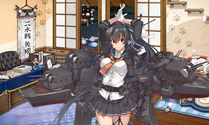 艦これブラウザ版、久しぶりにエラー猫見たなと思ったら入れなくなりましたわ…(*'Д`)とりあえず直前に矢矧に水着modeがまだ来てないのは確認しましたw