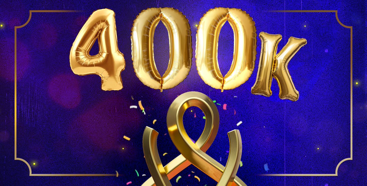 🌐 400,000 #users on Heartfelt Thanks!
 
Not long ago, we were celebrating our first hundred thousand, and now we've surpassed the incredible milestone of 400,000 participants. 🙏 This isn’t just a number – these are real people who play, invite friends, share the gesture of