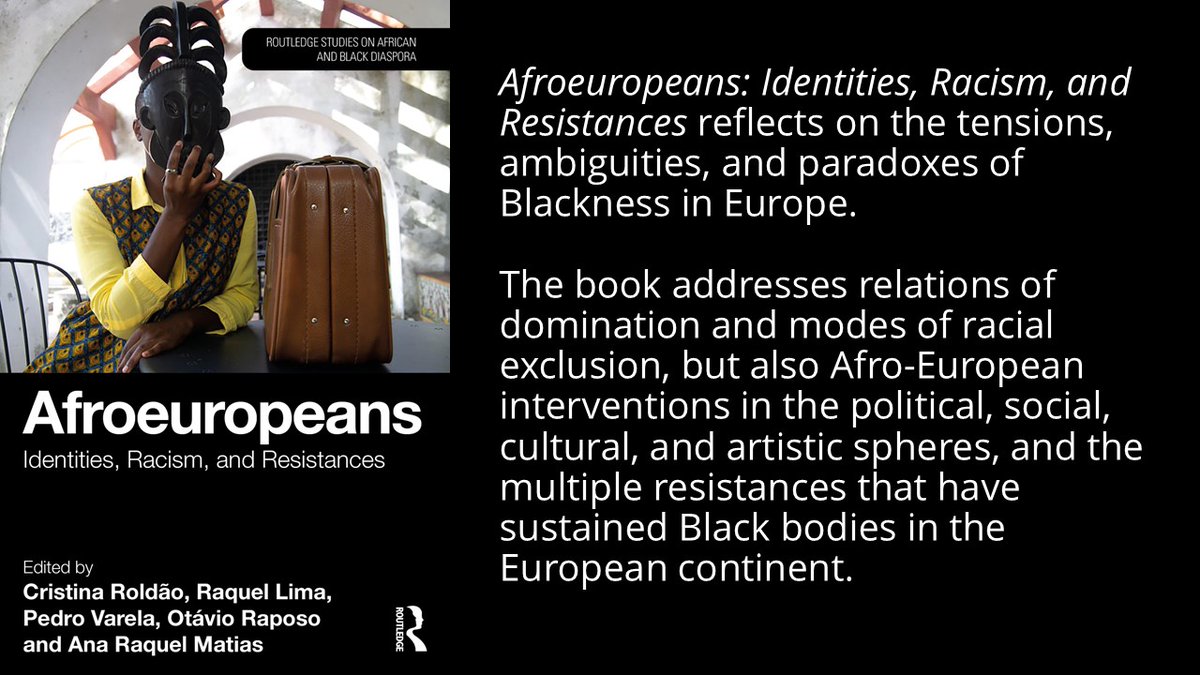Grab a baguette and come along to the #ECAS2025 book launch of Afroeuropeans at 13:30 in Hall 010, FA!

The perfect accompaniment to this year's conference themes, you can pick up your copy with a 20% discount and free shipping using code 25AFLY2 at routledge.com/9781032759036