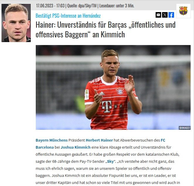 <a href="/Plettigoal/">Florian Plettenberg</a> Heulen wenn andere Vereine an ihre Spieler rum Baggern. Aber selber offensiv bei Wirtz &amp; Woltemade. Ekelhaft hat sowas ...