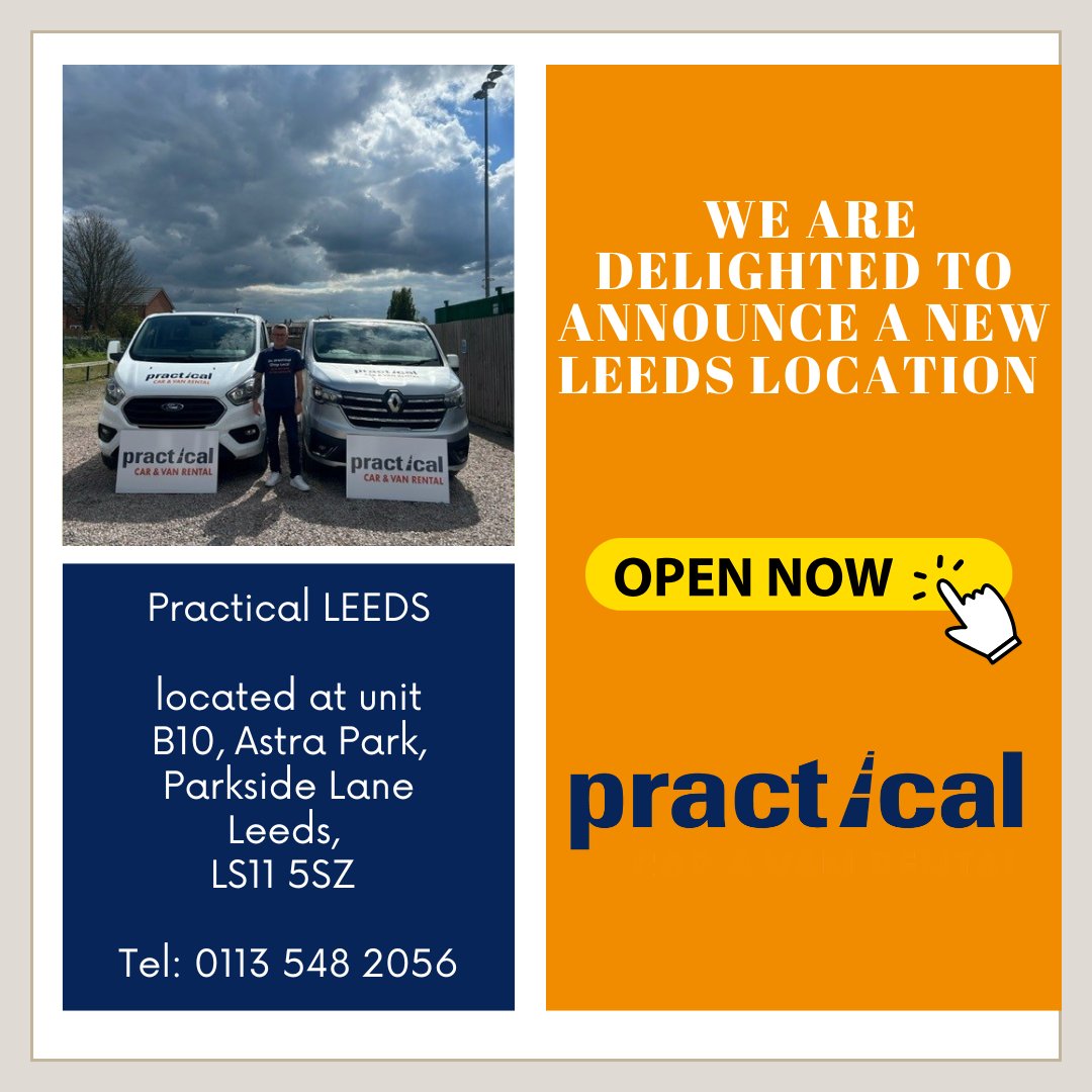 Welcome to our new Leeds Hunslet location joining the Practical network!