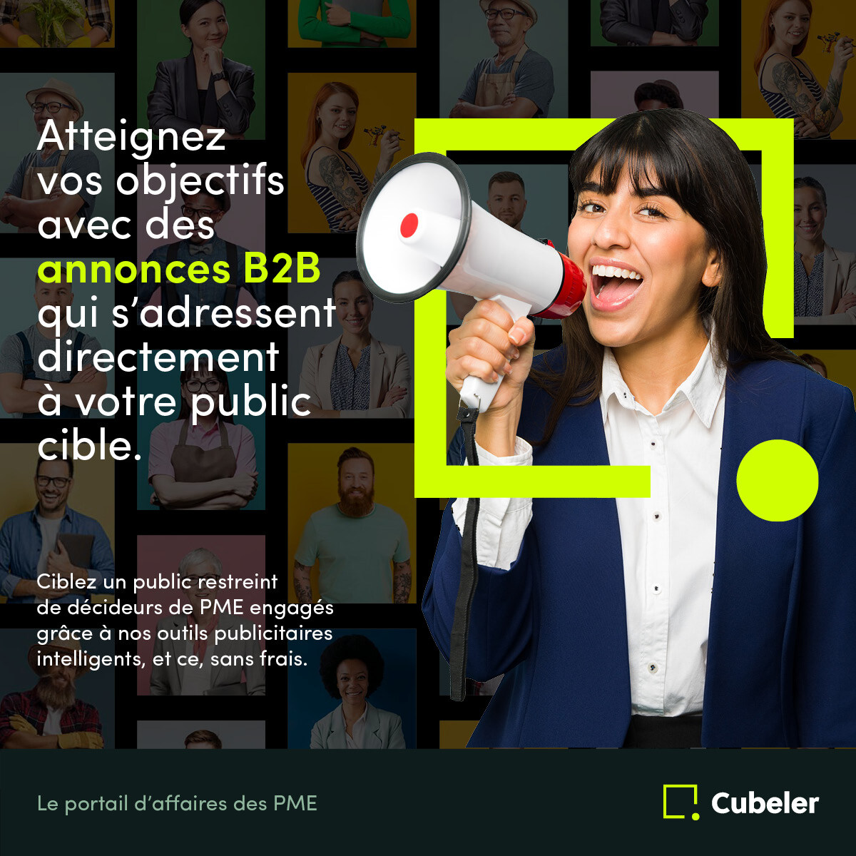 🌟 Grande nouvelle! Cubeler Publicité est maintenant en ligne ! Éliminez tout le vacarme pour enfin atteindre directement et sans-frais les décideurs de PME . 🎯

Améliorez votre stratégie publicitaire B2B ! 👇 hubs.la/Q03t-GGb0