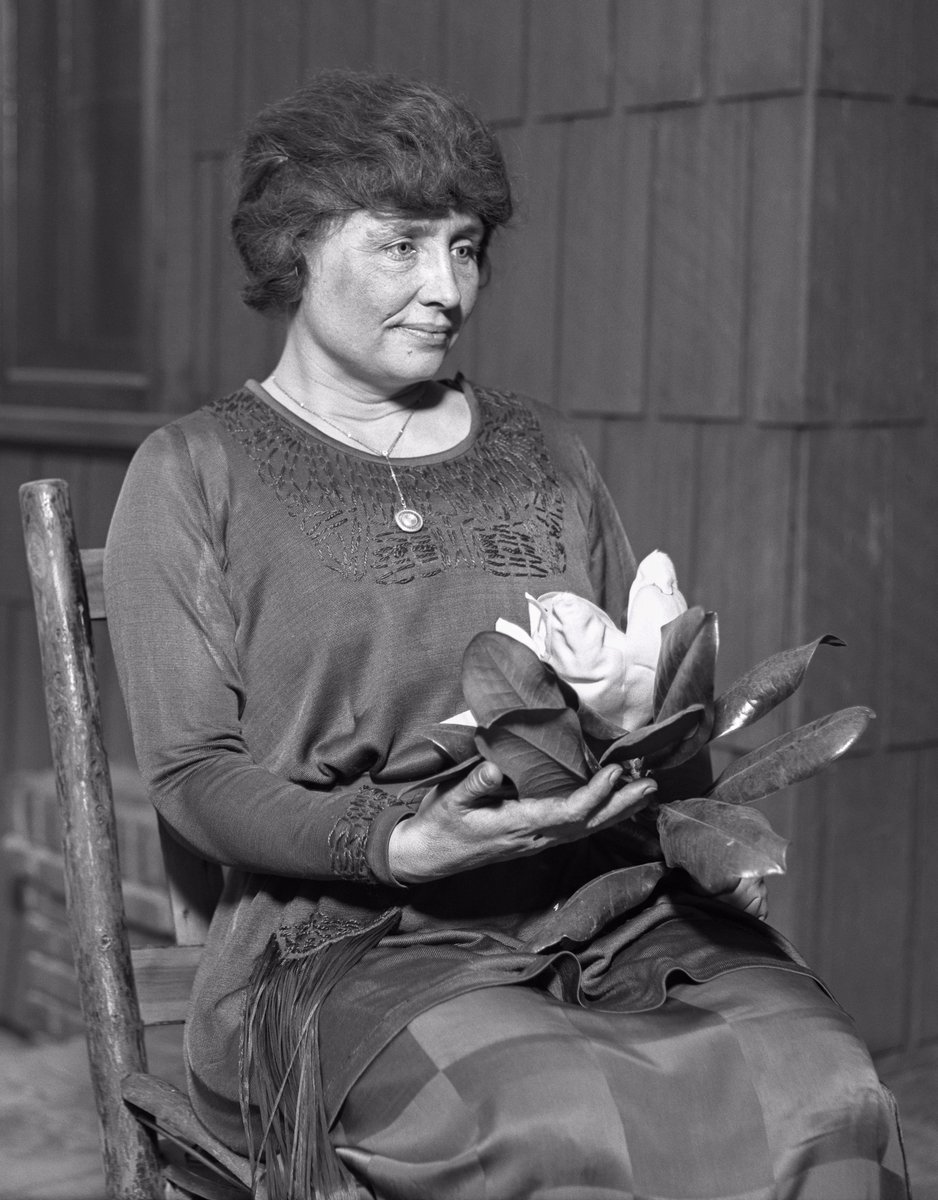 Happy Birthday, #HelenKeller! During #deafblindawarenessweek, we honor her legacy of connection. iCanConnect carries on her mission, providing free communication equipment &amp; training to empower those with hearing and vision loss. Learn more at iCanConnect.org. #a11y
