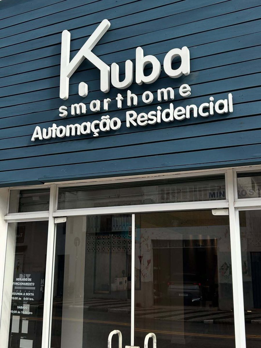 MaisisOnline's tweet photo. ®️Criação da Maisis ganhando vida na nova loja @kubasmarthome em Bragança Paulista. 

#Logo #Logotipo #Logomarca https://t.co/e2craSpjOf