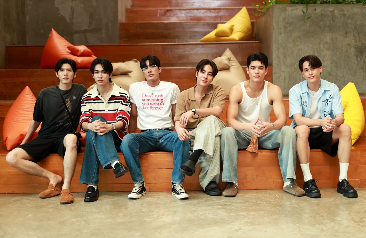 Only Friends : Dream On (@olf_dreamon) on Twitter photo ONLY FRIENDS DREAM ON :: Q1
27.06.2025
ฤกษ์งามยามดีวันนี้เปิดกล้องแล้วครับ! ฝากติดตาม และเป็นกำลังใจให้กับนักแสดง ผู้กำกับและทีมงานทุกคนตลอดการถ่ายทำซีรีส์ด้วยน้าา 💪🏻🔥
#OnlyFriendsDreamOn
#GMMTV
<a href="/Earth_Pirapat/">Earth Pirapat 🌏</a> <a href="/wixxiws/">มซ</a> <a href="/Josswayar/">JWR</a> <a href="/gawincaskey/">Gawin Caskey</a> <a href="/tnbau1/">_tnbau</a> <a href="/besevboom/">besevboom</a> ONLY FRIENDS DREAM ON :: Q1
27.06.2025
ฤกษ์งามยามดีวันนี้เปิดกล้องแล้วครับ! ฝากติดตาม และเป็นกำลังใจให้กับนักแสดง ผู้กำกับและทีมงานทุกคนตลอดการถ่ายทำซีรีส์ด้วยน้าา 💪🏻🔥
#OnlyFriendsDreamOn
#GMMTV
<a href="/Earth_Pirapat/">Earth Pirapat 🌏</a> <a href="/wixxiws/">มซ</a> <a href="/Josswayar/">JWR</a> <a href="/gawincaskey/">Gawin Caskey</a> <a href="/tnbau1/">_tnbau</a> <a href="/besevboom/">besevboom</a>