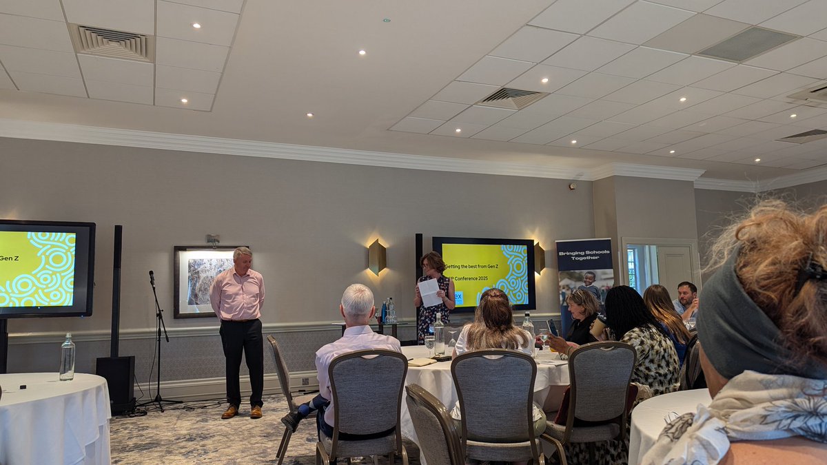 Haringey Education Partnership (@haringeyeduc) on Twitter photo Huge welcome to one of our own, <a href="/AlexAtherton100/">Alex Atherton</a>, the final speaker of our Headteacher Conference 2025.
Alex will be sharing his research on working with Gen-Z.
#HEPLeaders25 Huge welcome to one of our own, <a href="/AlexAtherton100/">Alex Atherton</a>, the final speaker of our Headteacher Conference 2025.
Alex will be sharing his research on working with Gen-Z.
#HEPLeaders25