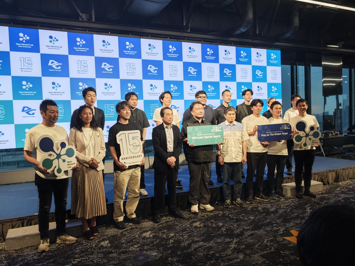 みやしょー受賞おめ！ <a href="/miyata_shoji/">Shoji Miyata</a>  #onlab15周年