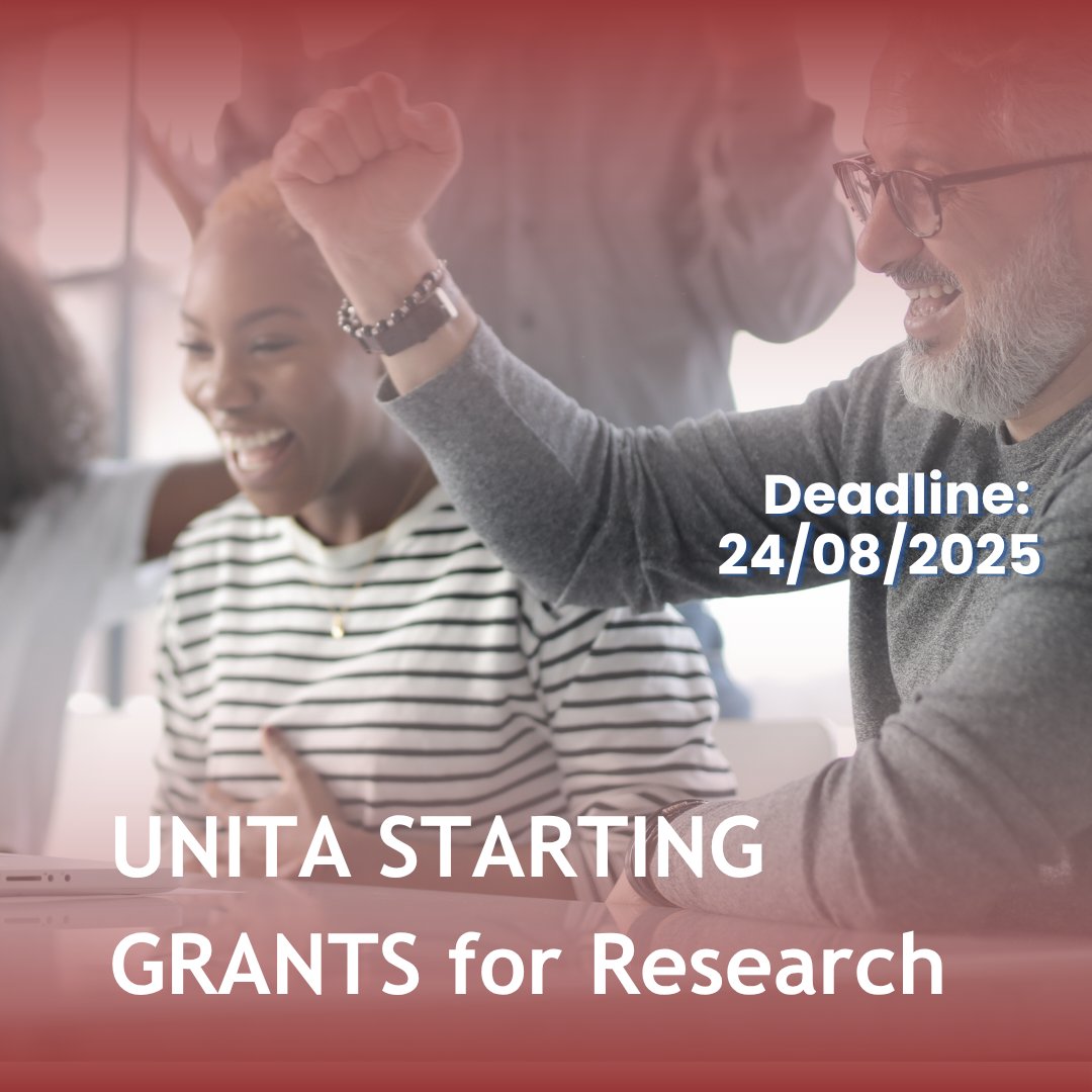 Univ. Montium (@umontium) on Twitter photo ๐ข UNITA Starting Grants for research โ Global Health & Inclusive Societies to foster research collaboration among partner universities. Deadline: 24th August 2025. Info: research.univ-unita.eu/en/index.html ๐ข UNITA Starting Grants for research โ Global Health & Inclusive Societies to foster research collaboration among partner universities. Deadline: 24th August 2025. Info: research.univ-unita.eu/en/index.html