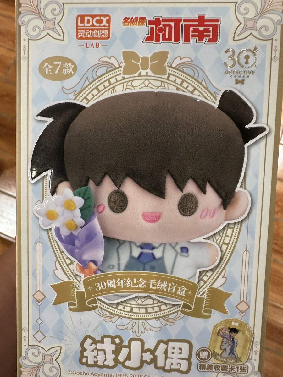 BeckaW_39's tweet photo. Two Mainland China exclusive Conan merch I just bought! https://t.co/OsDcPV204d