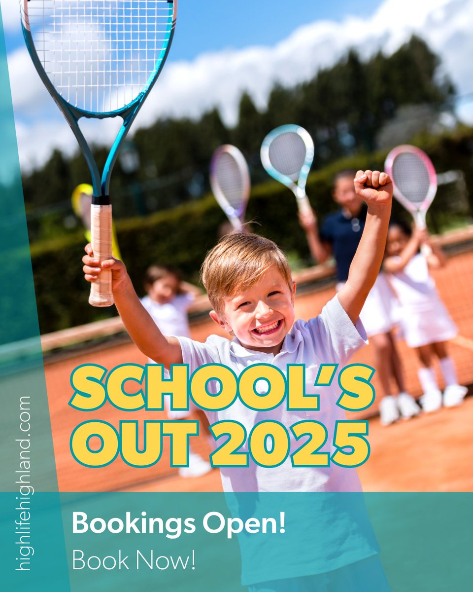 🌞 Not long to go until our School's Out 2025 programme gets under way! 🌞

✅ Sessions are open for bookings NOW with new sessions added to the programme regularly

📲 Visit the link in our bio to view and book your chosen activities!