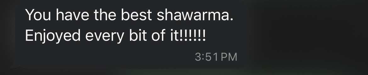 Our mini Shawarmaly is giving you great taste on a budget. Don’t forget to treat yourself this weekend😊
#TGIF