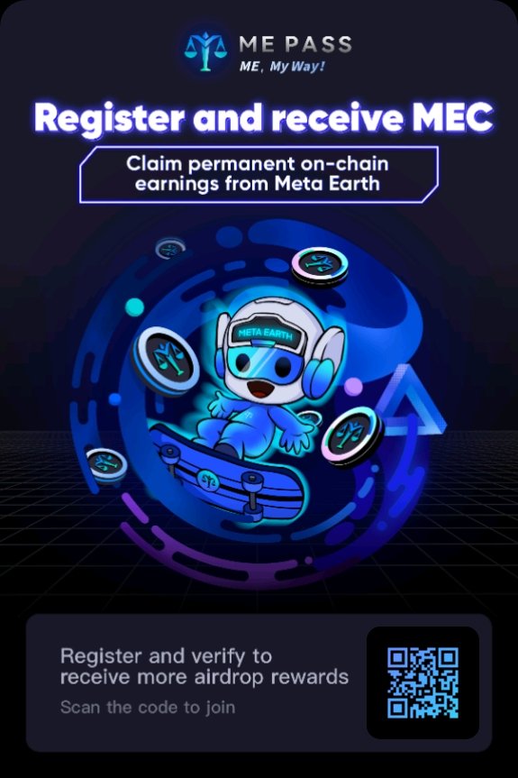 Mudassir MD (@mudassirhamza21) on Twitter photo Ongoing Airdrop ๐ฅ๐ฅ
i.mec.me/?c=q8phdrlu
Earn 1 mec for register = 4.5$ instant
Earn 0.1 mec = 0.5$ each reffer
Follow <a href="/_MetaEarth_/">Meta Earth</a>
For more info..
#AirdropHunting #airdroplive #Airdrops #Trending Ongoing Airdrop ๐ฅ๐ฅ
i.mec.me/?c=q8phdrlu
Earn 1 mec for register = 4.5$ instant
Earn 0.1 mec = 0.5$ each reffer
Follow <a href="/_MetaEarth_/">Meta Earth</a>
For more info..
#AirdropHunting #airdroplive #Airdrops #Trending
