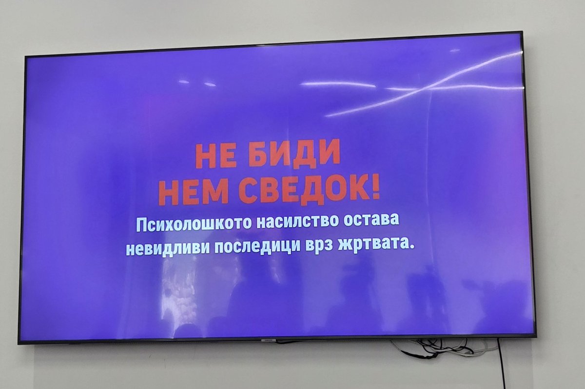 "We are  here to help raise awareness that we cannot and should not tolerate violence. No one should suffer. Each person has a responsibility to report violence and support survivors
"In the past 4 years we have worked with <a href="/UNFPA/">UNFPA</a>  🇲🇰 Ministry officials and partners from