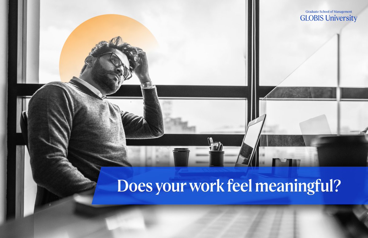 Work should feel meaningful.
That is why GLOBIS University puts a heavy emphasis on kokorozashi.
While we can't tell you what your kokorozashi is, we can certainly help you find it.

Learn how to bring your personal mission to life:
glob.is/3ZR8VIR