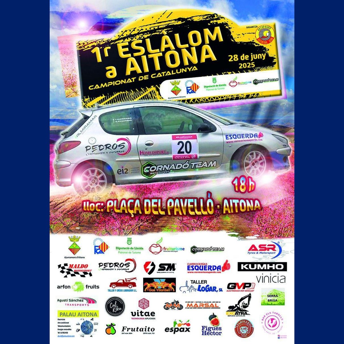 FCAutomobilisme's tweet photo. 🏷️ ESLÀLOM
🎯 CAMPIONAT DE CATALUNYA D'ESLÀLOM
🏁 1r Eslàlom a Aitona
ℹ️ Informació
🌐 https://t.co/hwpOOKaNjA
#FCAutomobilisme #motorsport #automobilisme #curses #eslalom #aitona #informacio #campionat #catalunya https://t.co/w9q2bDKxSh