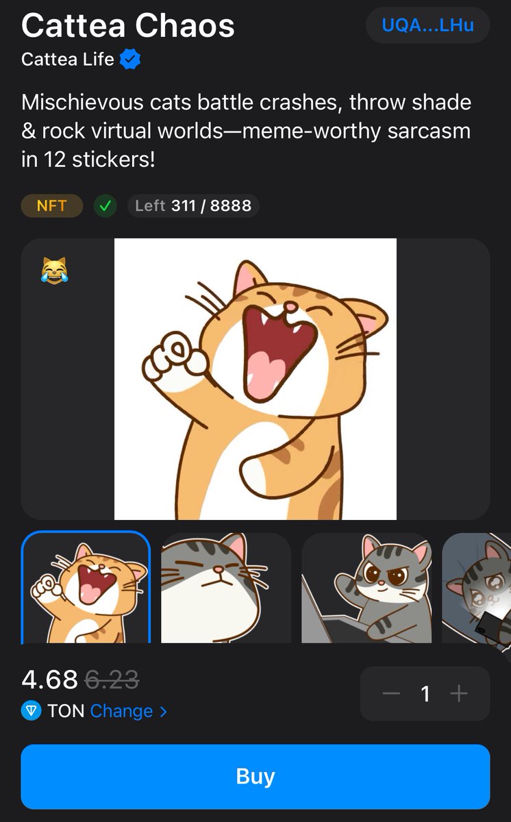 BelaidRuman's tweet image. Guys, don’t miss these discounts and don’t tell i didn’t inform you about it. The official Sticker Store mentioned this collecrion as one that you shouldn’t miss (screenshot attached)

#TON_Contest