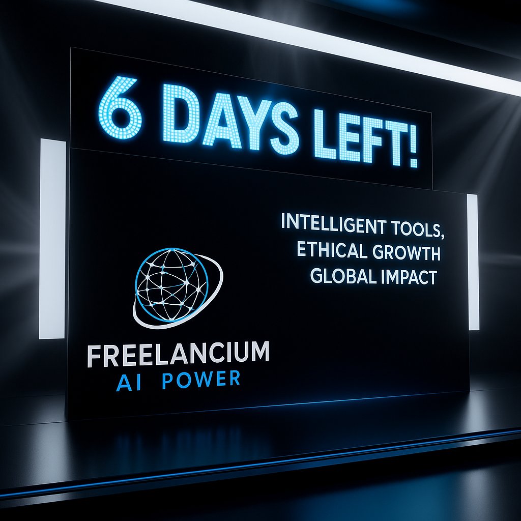 优雅小姐姐 (@youyaxiaojie413) on Twitter photo Only 6 days left! Contribute now at #FAP — Fuel ethical growth, harness intelligent tools, and shape a global impact!
Join us here:
sidrastart.com/project/80f1d5…
<a href="/FAPsidrachain/">Freelancium Ai Power</a> <a href="/sidrachain/">SidraChain</a> #SidraChain #SidraFamily #sidrabank Only 6 days left! Contribute now at #FAP — Fuel ethical growth, harness intelligent tools, and shape a global impact!
Join us here:
sidrastart.com/project/80f1d5…
<a href="/FAPsidrachain/">Freelancium Ai Power</a> <a href="/sidrachain/">SidraChain</a> #SidraChain #SidraFamily #sidrabank