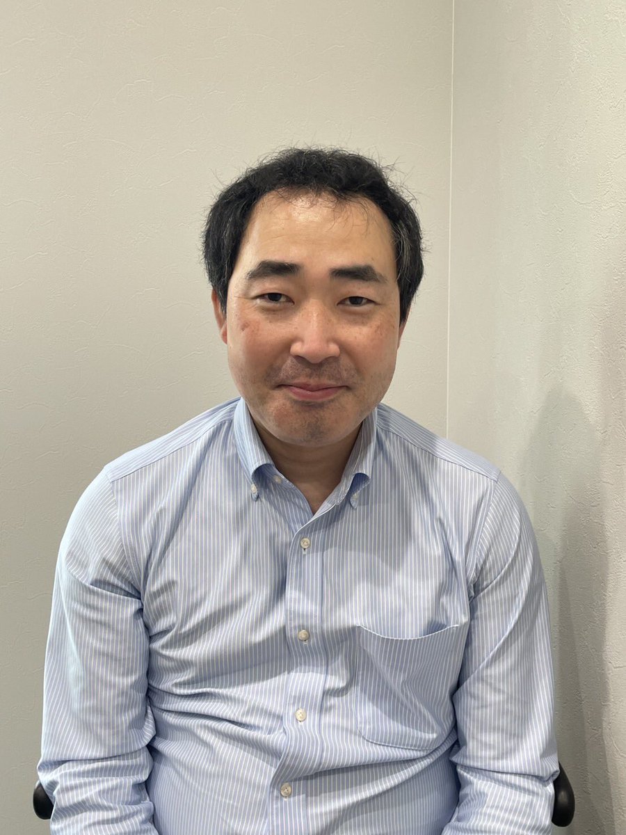 カナデビア（旧日立造船）に勤めている卒業生の板倉君が来てくれました