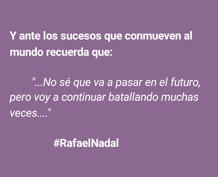 asaglimbeni's tweet photo. #ATiempo
#ATiempoNoticias
#ERG
#rafaelnadal
#Futuro
#Batallar
#SaludoPlanetario
@Edurodriguezg
@NoriegaSaul https://t.co/nahn1zg6gb