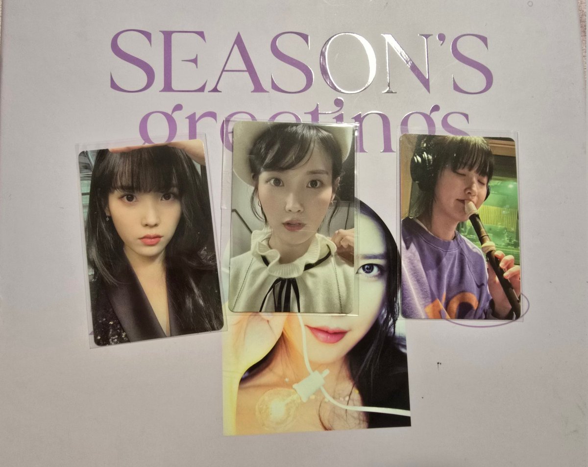 IU satış
2022 season's greetings var elimde. Her şeyi tam. Ayrıca gelen bu 3 photocard da var. Hepsini beraber satmayı düşünüyorum. Sadece bu üç pob mu demeliyim bilmediğim şeyleri de set olarak satabilirim belki. Siz yine bir teklif verin de bakarız. 
Devamını okuyun sığmadı