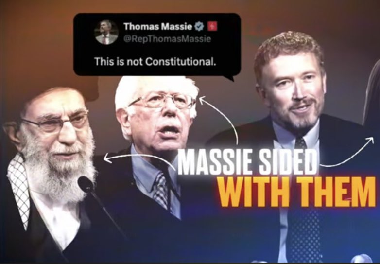 MassieforKY's tweet image. The Big Beautiful Bill keeps getting worse in the Senate, so the desperate smear campaign against me has begun. This is from the sleazy $1,000,000 TV ad campaign running in my district now. Here’s my donation link if you can help me beat back these lies: secure.thomasmassie.com/donate