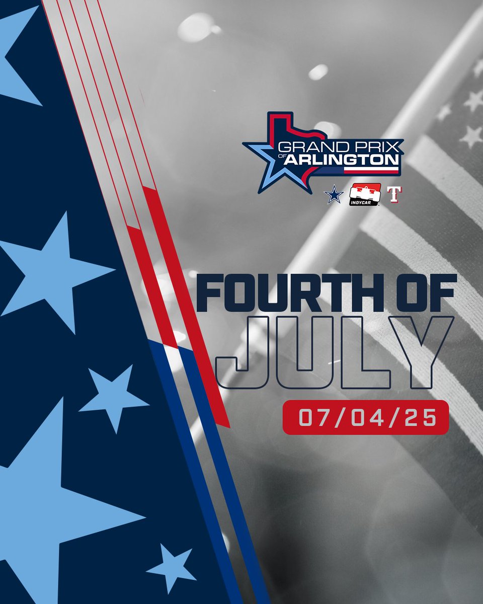 Arlington_GP's tweet image. Stars. Stripes. Speed.

Happy Fourth from the Grand Prix of Arlington. 🇺🇸🏁

#ArlingtonGP #FourthOfJuly