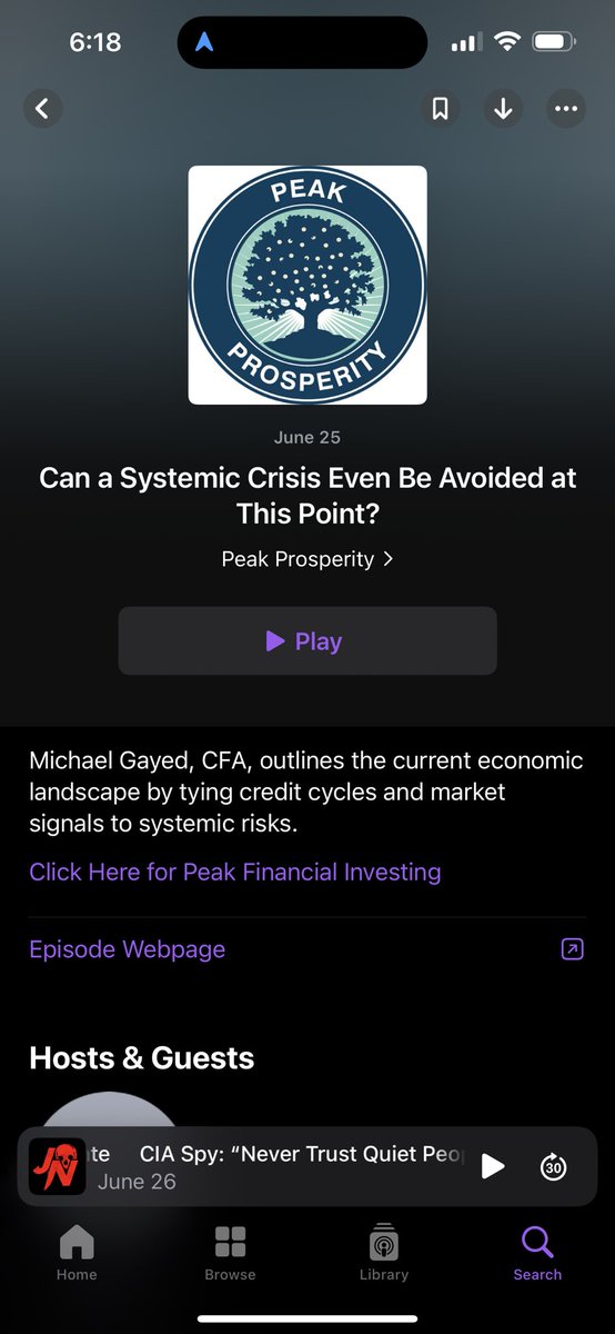 Matt Defore (@mattdefore) on Twitter photo <a href="/leadlagreport/">Michael A. Gayed, CFA</a> <a href="/chrismartenson/">Chris Martenson</a> Looking forward to listening to the full episode on my drive home <a href="/leadlagreport/">Michael A. Gayed, CFA</a> <a href="/chrismartenson/">Chris Martenson</a> Looking forward to listening to the full episode on my drive home