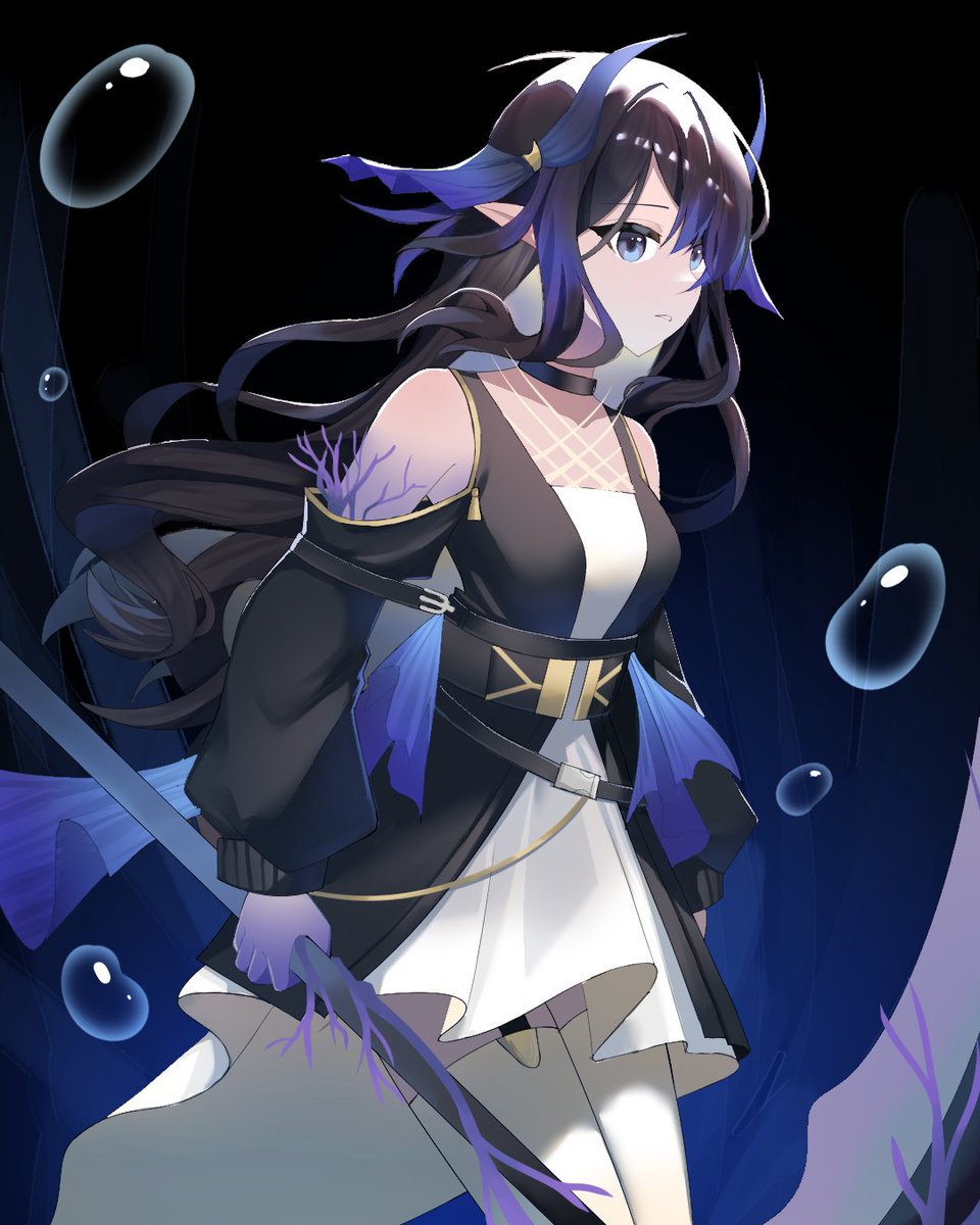 nyancomics's tweet photo. #Arknights #アークナイツ #明日方舟 #명일방주 #Highmore #ハイモア #海沫 #하이모어 #artwork https://t.co/uqswDL7arj