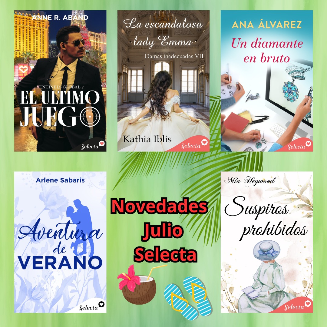 martaljnb's tweet image. ¡Buenos días!  Hoy os traigo las novedades de la editorial Selecta para el mes de julio.😍

Encontraréis historias preciosas y de de todos los géneros para disfrutar este verano, así que animaos a echarles un vistazo, que Amazon no cobra por eso.😂😂😂

¡Feliz lectura!😘😘