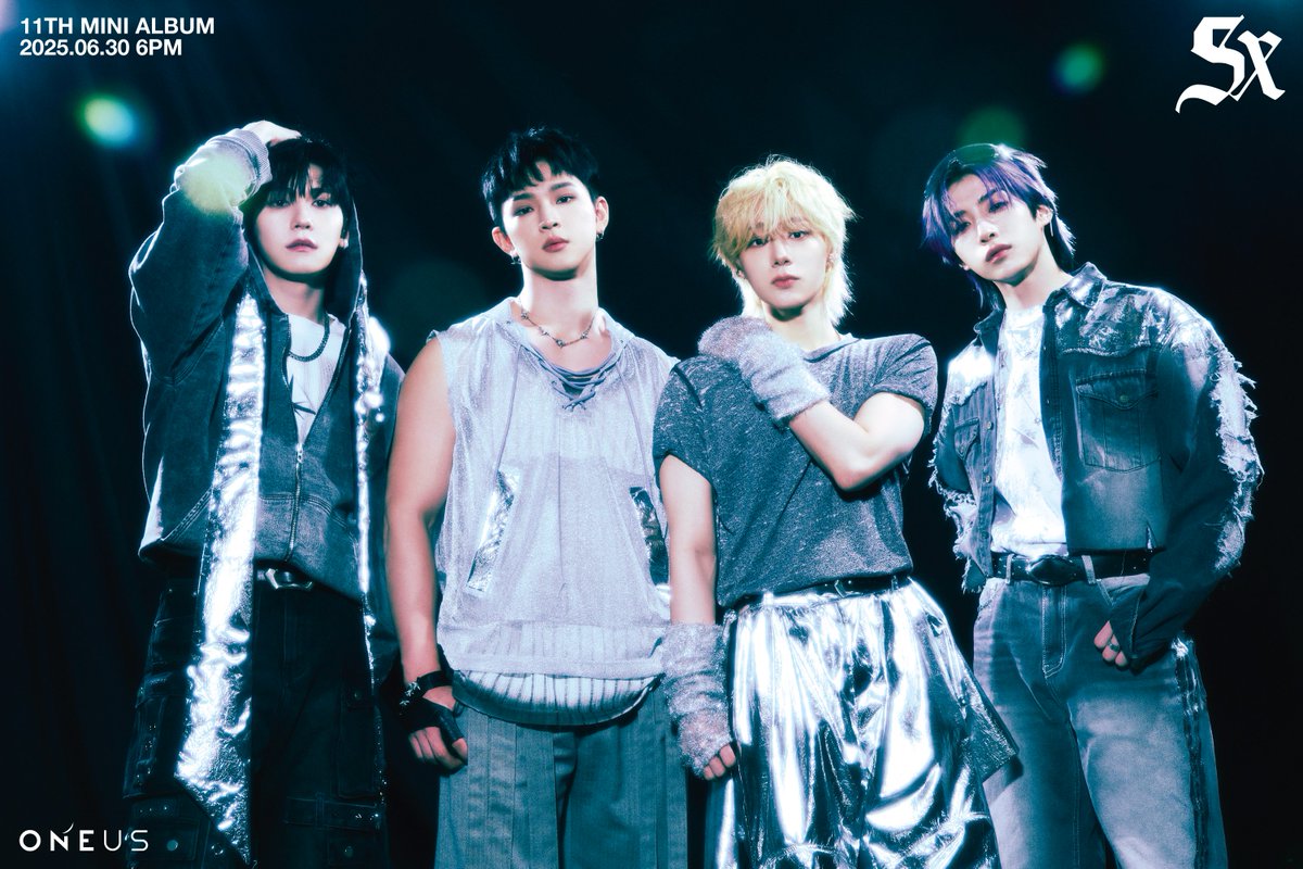 [#원어스]

원어스(ONEUS) 11th Mini Album [5x]

☄️ CONCEPT PHOTO #3 ☄️

2025.06.30 18:00 (KST) RELEASE✔

#ONEUS #5x #X
