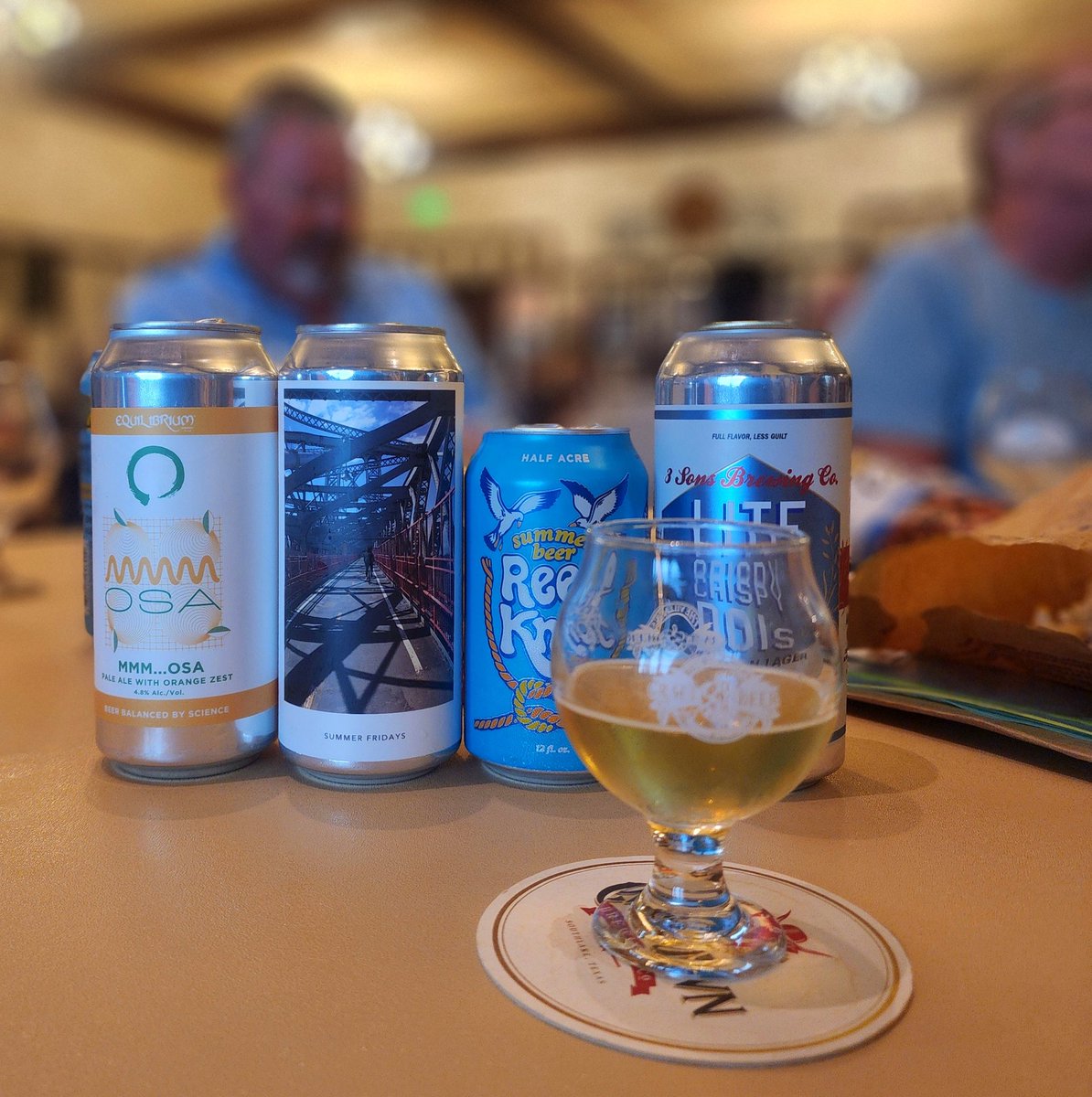 Last night was our June meeting with The Villages Craft Beer &amp; Brewing Enthusiasts Club, where we shared Lawnmower &amp; NA beers. #Craftbeer 🍻🍺😊