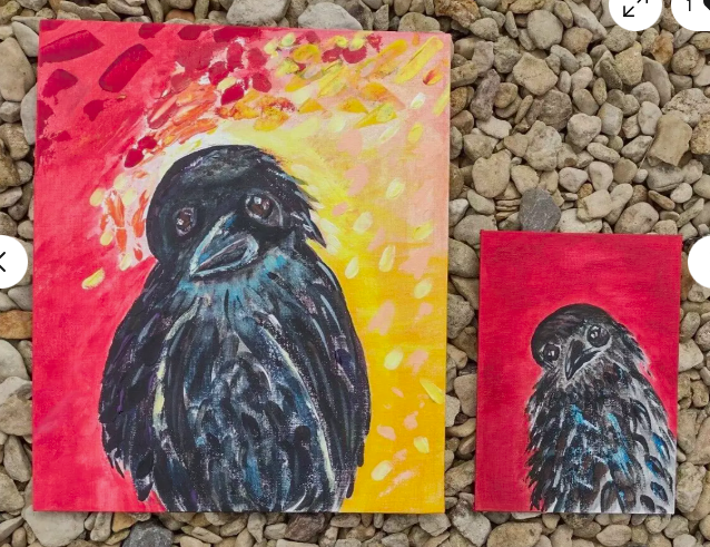 InessaW29's tweet photo. https://t.co/oRMiXux6vw

2x ORIGINAL Painting " BIRDIE" IMPRESSIONISM COLLECTABLE UK FUN Art

#MHHSBD #artist #bird #Decor  #funwithshowtime  #CROWS  #viral #picture #surprise #gifts  #kids #nursery #birthday #magical #presentreview #naive https://t.co/HTFs6VI3LC