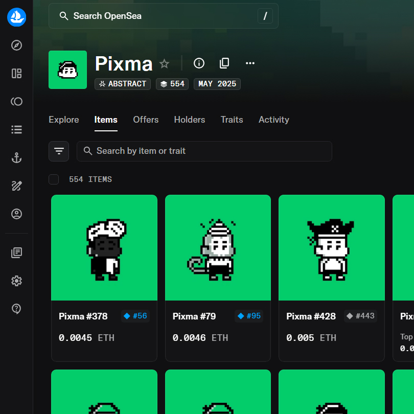 pixmanft's tweet image. You can trade #PIXMA by @JlemaNFT now on @opensea ! LFG #AbstractNFTs
opensea.io/collection/pix…