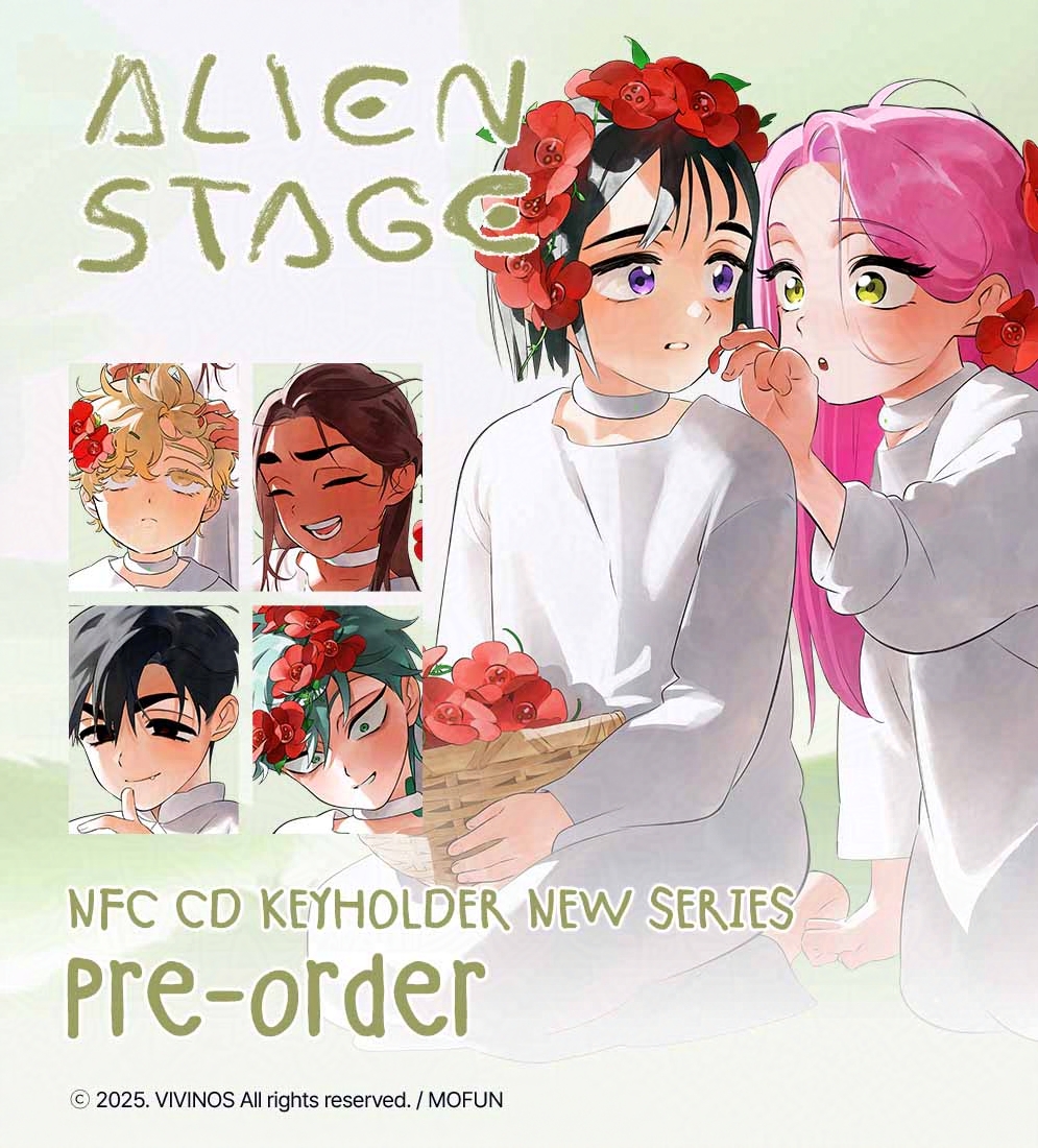 mofun_store's tweet image. ALIEN STAGE
NFC CD Keyholder NEW series Pre-order
2025. 07. 01 PM 2:00 (KST) 𝙊𝙋𝙀𝙉!
𝙆𝙍 bit.ly/4eovXNo
𝙀𝙉 bit.ly/3TJYdQU
#ALNST #에이스테