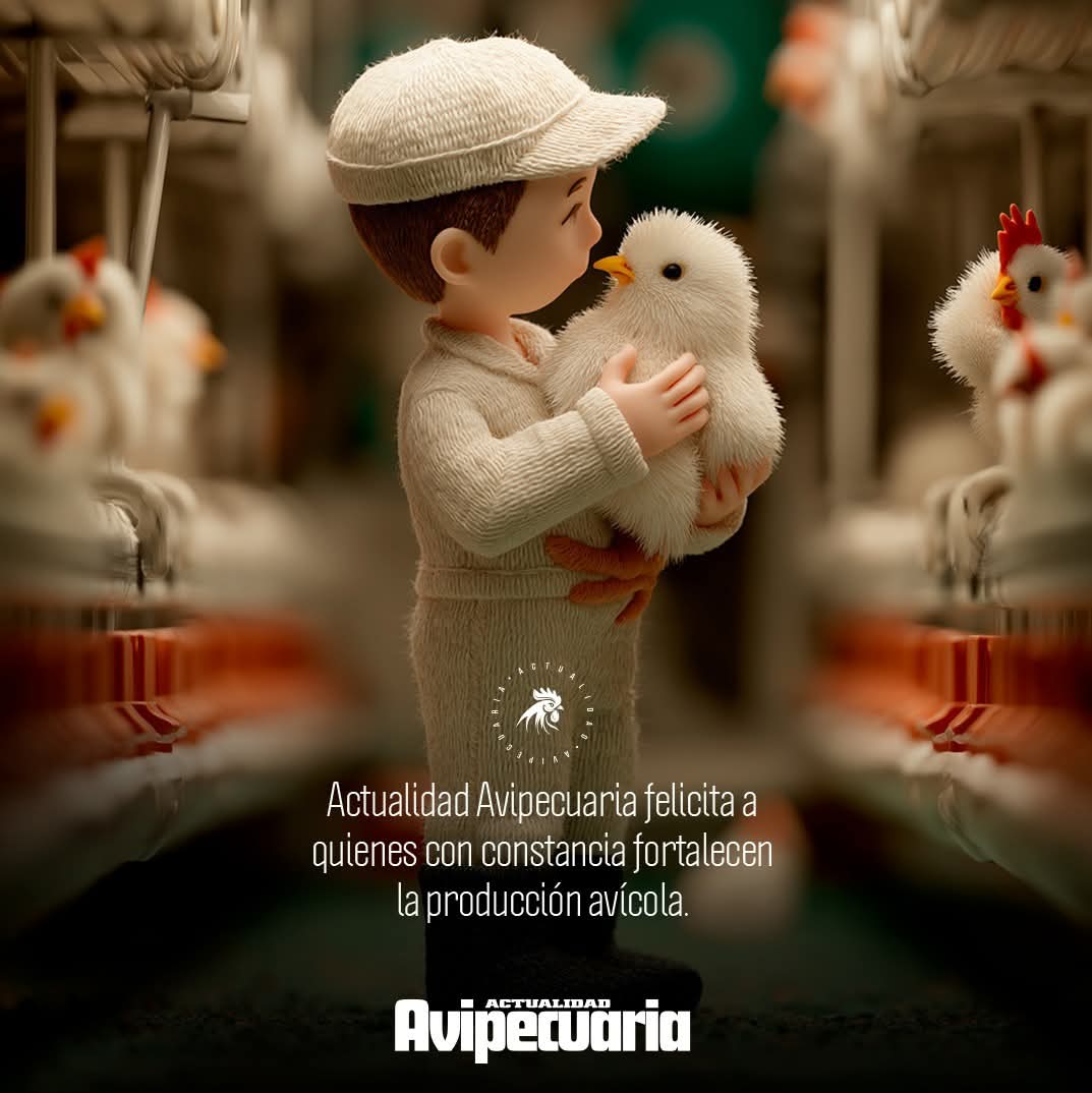Rev_Avipecuaria's tweet photo. 🐔 #ActualidadAvipecuaria saluda a quienes hacen posible una avicultura sólida y sostenible.Con trabajo constante, compromiso y visión, los avicultores alimentan al país y mueven al sector.
👏 ¡Feliz día Avicultores!

#DíaDelAvicultor #Peru #Hoy https://t.co/rHtwFJ9P8Z