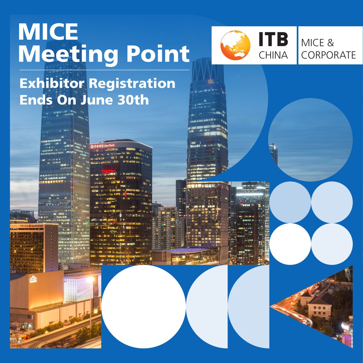 📢 Last chance to secure your booth at MICE Meeting Point 2025! 

Join top global #MICE industry players from 11–12 September in Beijing at China’s leading platform for collaboration and business.

🚨 Registration closes 30 June — don’t miss out!
👉 itb-china.com/cn/mice