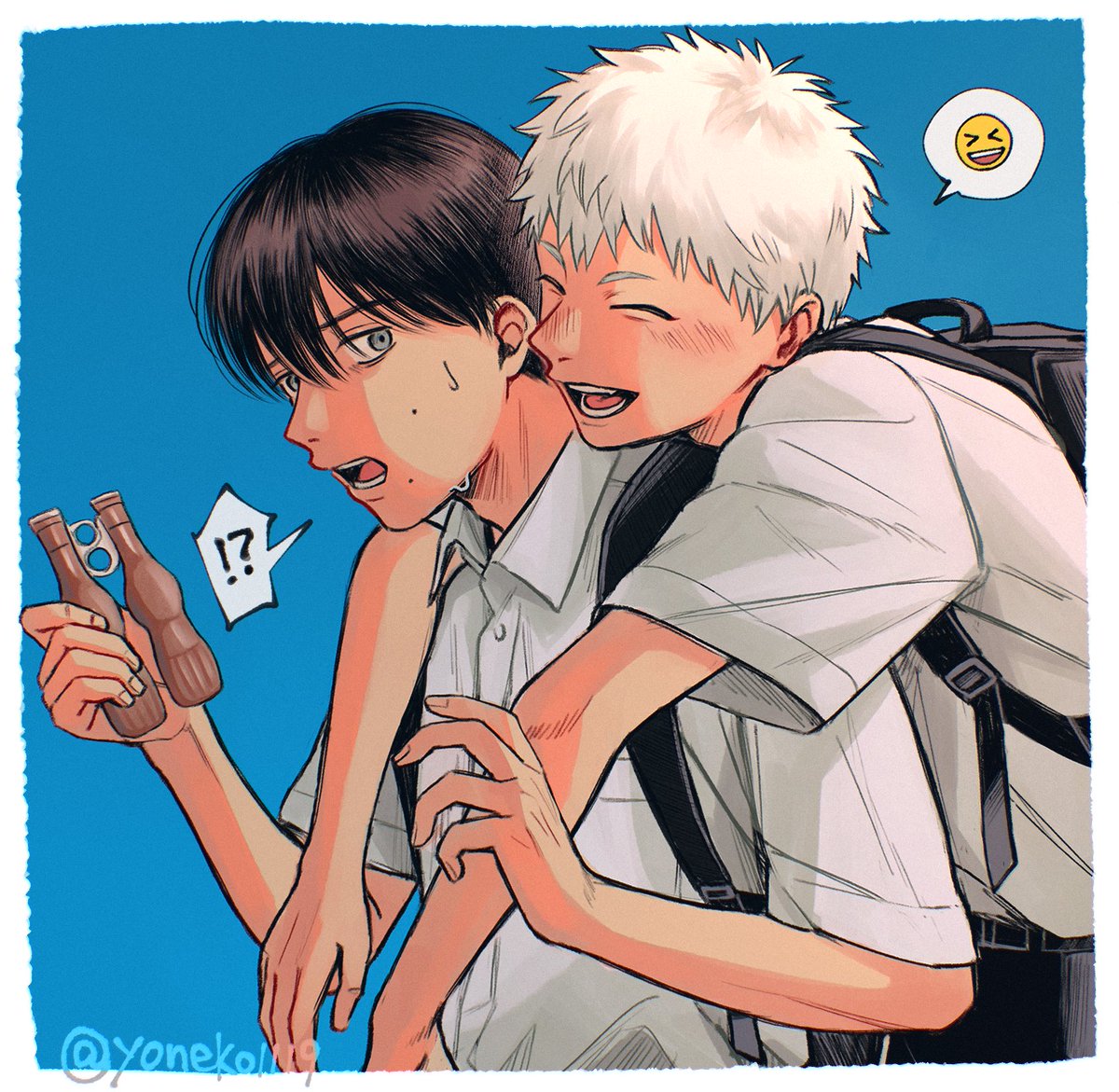 yoneko1119's tweet image. 😥😆🍧
 #光が死んだ夏 #TheSummerHikaruDied