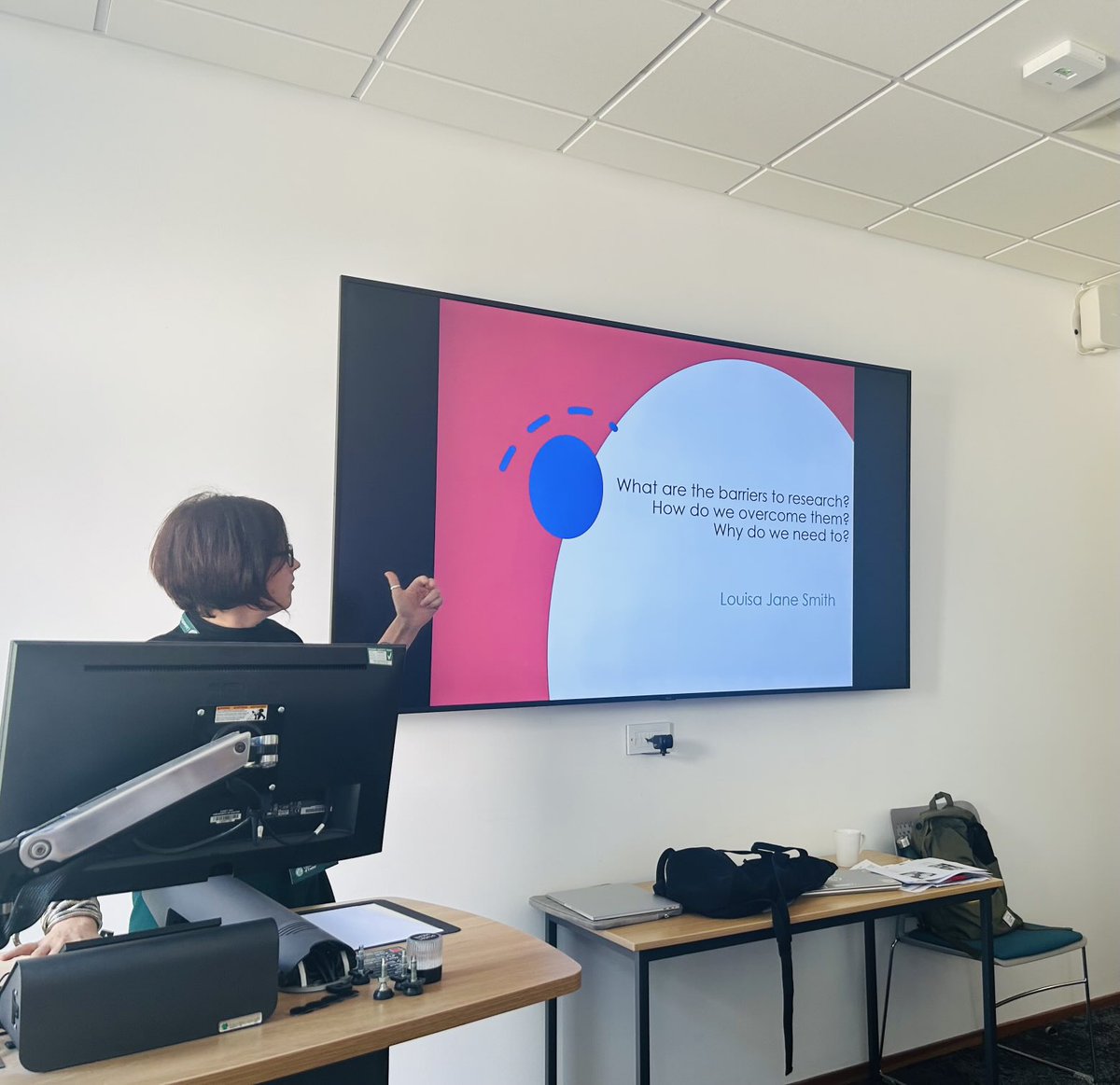 ⁦<a href="/TheREPodcast1/">The RE Podcast</a>⁩ ⁦<a href="/areiac/">AREIAC</a>⁩ fantastic presentation on the barriers of research!