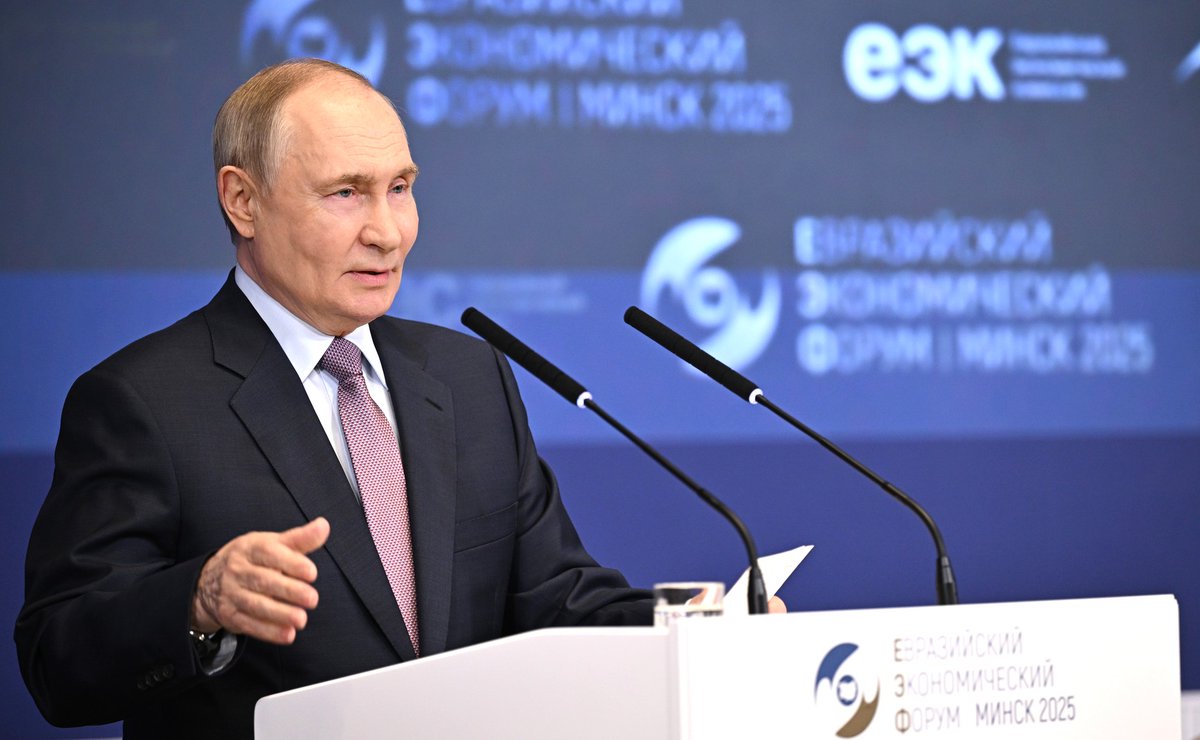 💬#Putin: '#AvrasyaEkonomikBirliği'nde işsizlik oranı (#Rusya'da %2,3 seviyesindedir) %2,8'e düştü. Bu rakam, şu anda dünyadaki en iyi göstergelerden biri'.

#AEB

🔗tinyurl.com/3ww47fa3