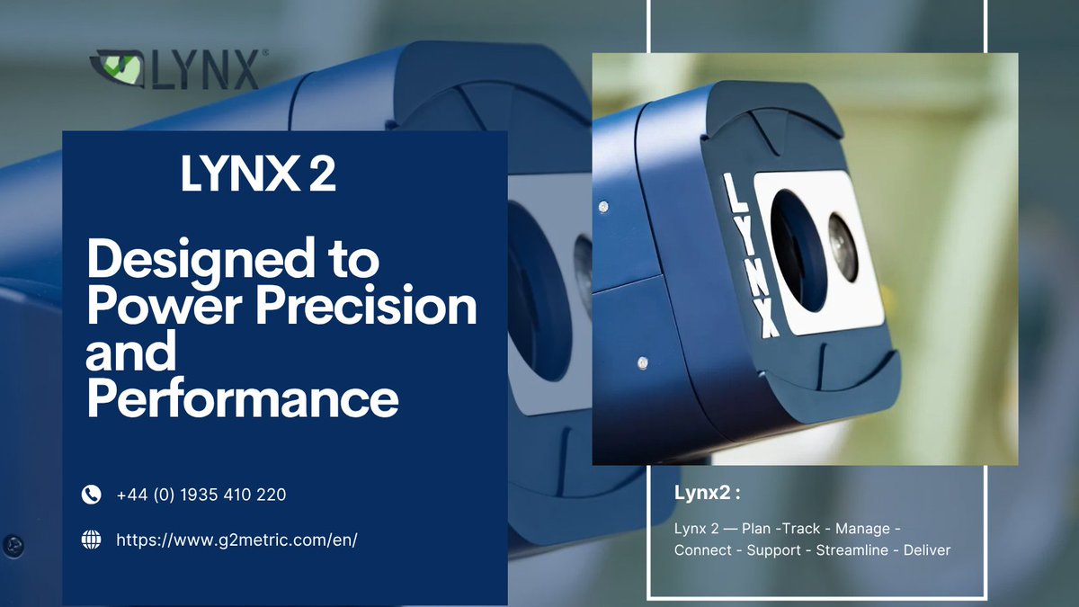 g2_uk's tweet photo. 🚀 Meet LYNX 2 – the future of quality control.
Blending automation, 3D inspection &amp; AR, it delivers unmatched speed &amp; precision across any workflow.
From micro-parts to big builds—LYNX 2 keeps you sharp.
📈 Boost uptime. Cut errors. Stay ahead.
#Lynx2 #3DInspection https://t.co/pVjJpeWqVH