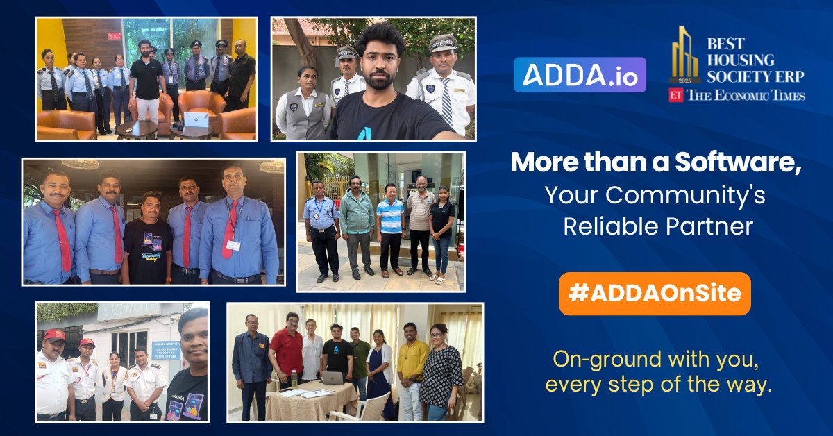 Your community deserves more than just solutions—it deserves people who care. 
Meet the ADDA crew on the ground  💼🏡  From safety to service, we're here to listen, support, and deliver—every single day. 

#ADDAOnSite - Your Community, Our Commitment!